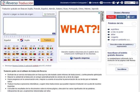 conjugador reverso español.